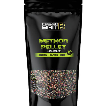 Pellet Feeder Bait Green Black Red Halibut 2mm