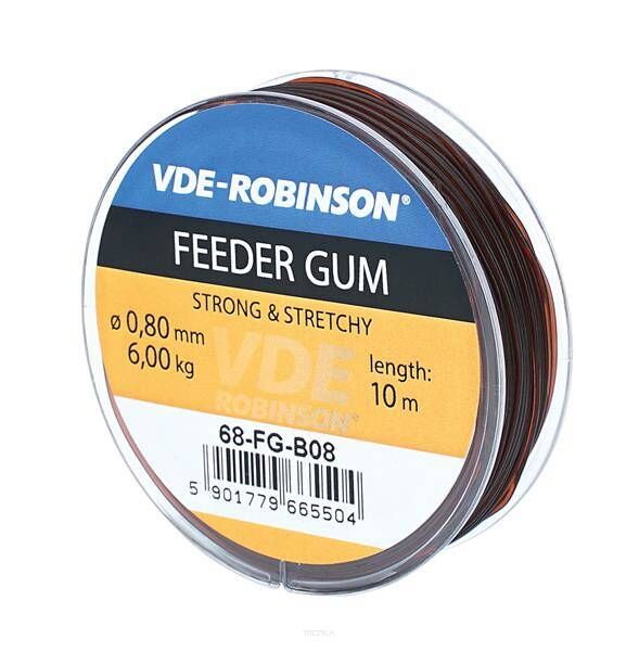 Guma do feedera VDE-R Robinson Feeder Gum - 1,0mm / 7kg Brązowa