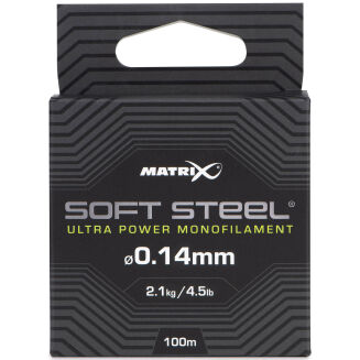 Żyłka Matrix Soft Steel Ultra Power Monofilament 0.14mm 100m - 2