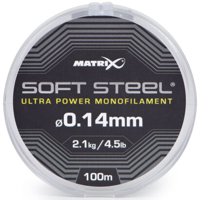 Żyłka Matrix Soft Steel Ultra Power Monofilament 0.14mm 100m