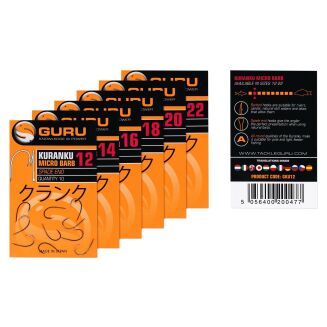 Haczyki Guru Kuranku Micro Barb Spade End - 14 - 3