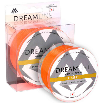 Żyłka Mikado Dreamline Carp 0.38mm/14.30kg/600m Fluo Pomarańczowa