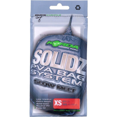 Worki PVA Korda Solidz Slow Melt PVA Bags XS