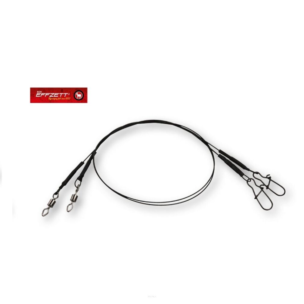 Przypon spinningowy D.A.M Effzett Coated Core 7 - 30cm/7kg