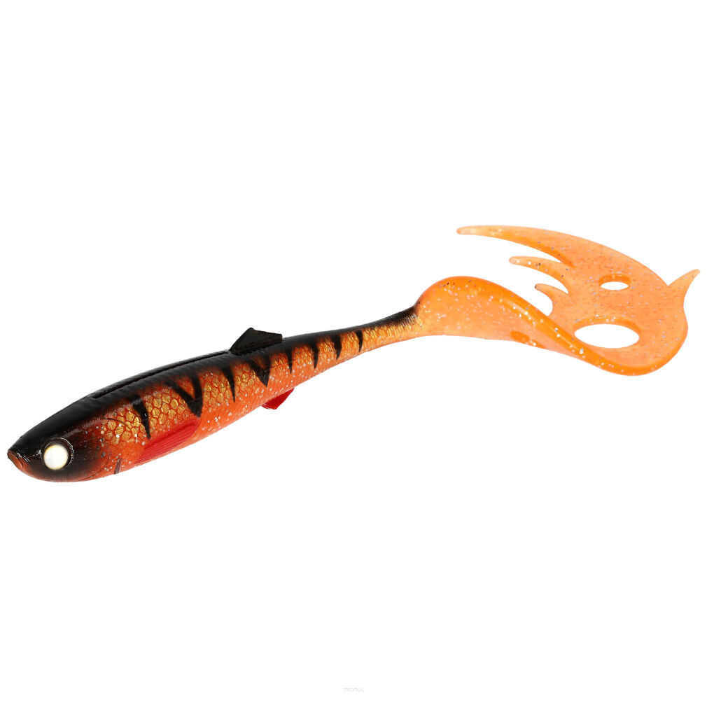 Guma Mikado Sicario Pike Tail 24cm / 67g / Orange Perch