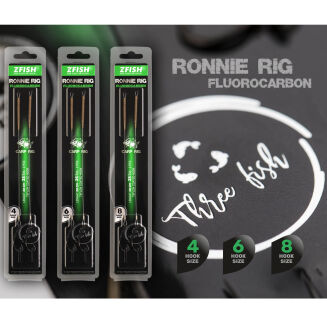Przypony Zfish Fluorocarbon Ronnie Rig - 6 - 4