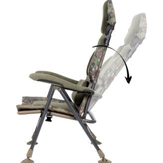 Fotel Trakker Levelite Camo Longback Recliner - 4