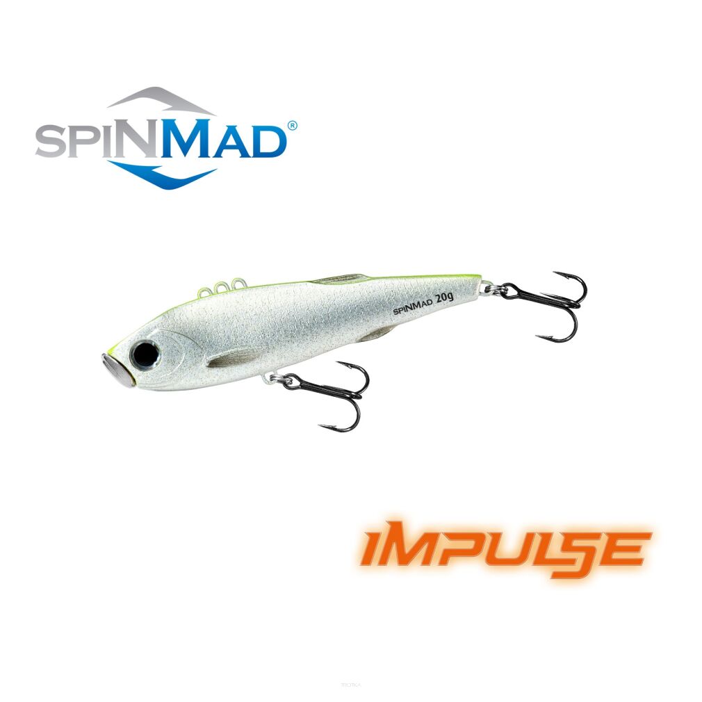 Cykada Spinmad Impulse 20g - Srebrno-żółty / 2704