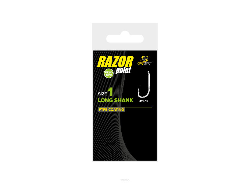 Haczyki Karpiowe Carp Spirit LONG SHANK Rozmiar 2 X10. ACS350029