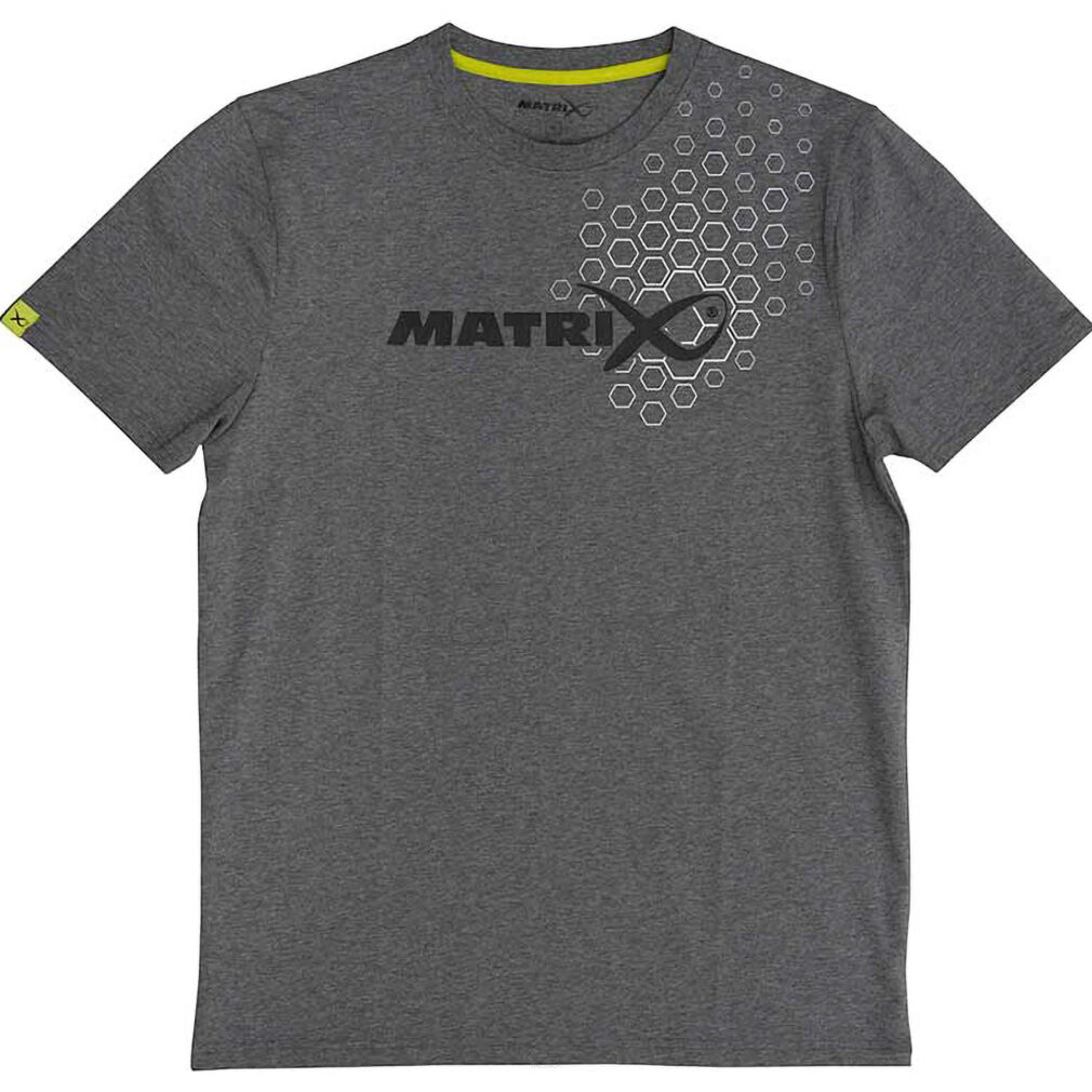 Koszulka Matrix Hex Print T-Shirt Grey - M