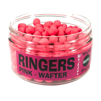 Dumbells Ringers 6mm Wafters Chocolate - Pink