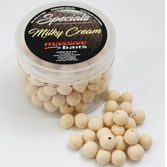 Kulki Massive Baits Special Pop Ups Milky Cream 11mm 200ml - 4