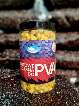 Ziarno Carp Seeds - PVA / Kukurydza -Naturalna 500ml