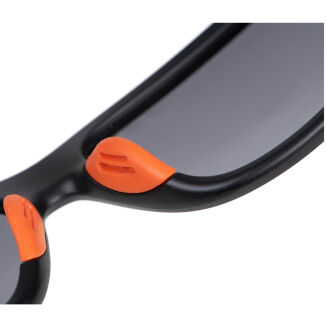 Okulary Fox Collection Black Orange Shades - Brown Lens - 3