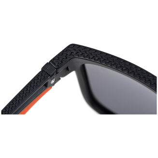 Okulary Fox Collection Black Orange Shades - Brown Lens - 5