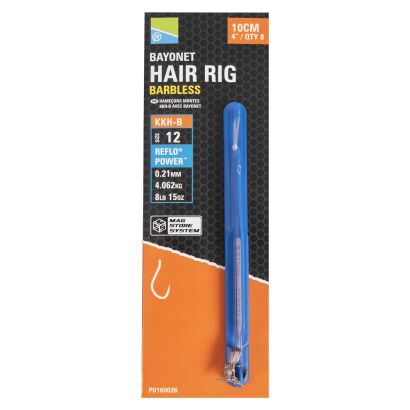 Przypony Preston KKH-B Mag Store Hair Rigs 10cm Bayonet 10