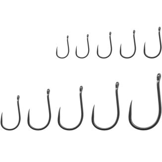 Haczyki Tubertini Serie 51 Black Chrome Barbless - 8 (18 szt.) - 2