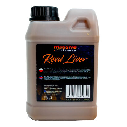 Liquid Massive Baits Real Liver 1l