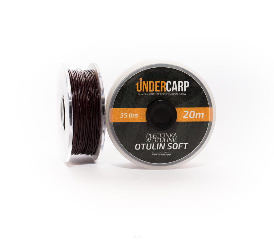 Plecionka przyponowa Undercarp 20m/35lbs Otulin Soft Br