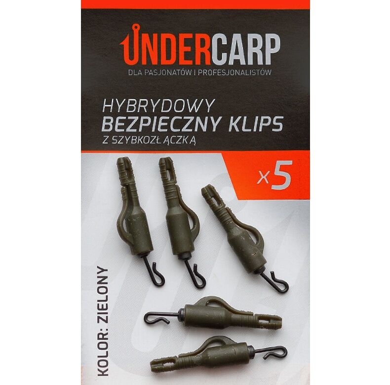 Hybrydowy bezpieczny klips z szybkozłączką