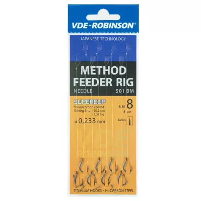 Przypony VDE-R Żyłka Bagnet Method Feeder 501BM #12 0,19mm