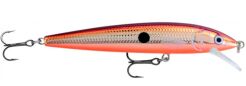 Rapala Husky Jerk 10cm 10g Silver Brown wobler neutralny