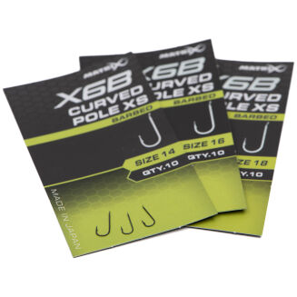 Haczyki Matrix X6B Curved Pole XS Barbed - 16 - 4