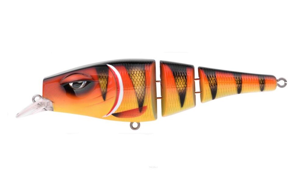 Spro PikeFighter Triple Jointed Junior 11cm/22g - Fire Perch