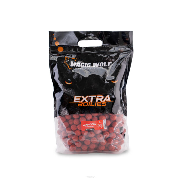 Kulki zanętowe Magic Wolf EXTRA 20mm 3kg - Truskawka