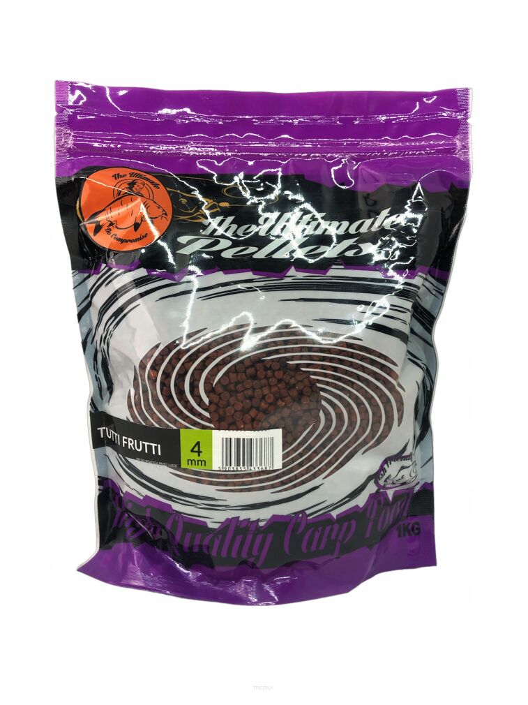 Pellet zanętowy The Ultimate Karpiowy 4mm, 1kg - Tutti Frutti