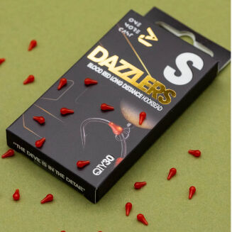 Pozycjonery One More Cast Dazzlers Blood Red Long Distance Hookbead - Small - 2