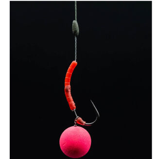 Pozycjonery One More Cast Dazzlers Blood Red Long Distance Hookbead - Small - 4