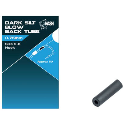 Rurka Nash Tungsteen Blow Back Tube Dark Silt 0.75mm