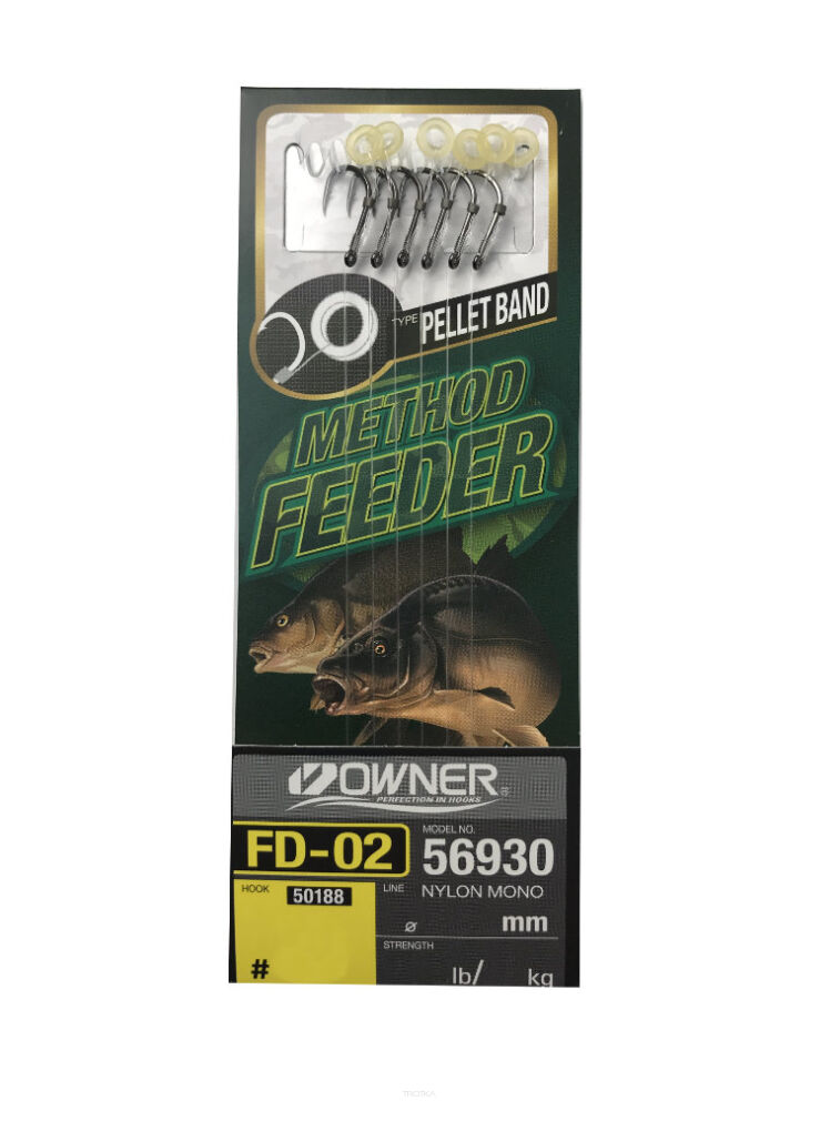 Owner przypony Method Feeder FD02 h. 12 p.0,20mm