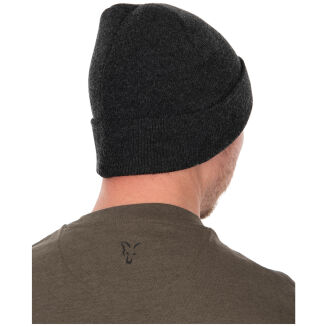 Czapka Fox Collection Beanie - Black/ Orange - 2