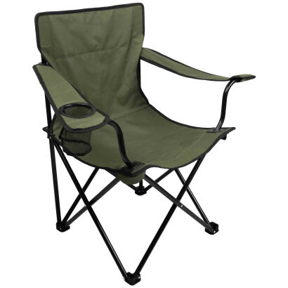 Krzesło Mikado Składane Z Podłokietnikami Zielony