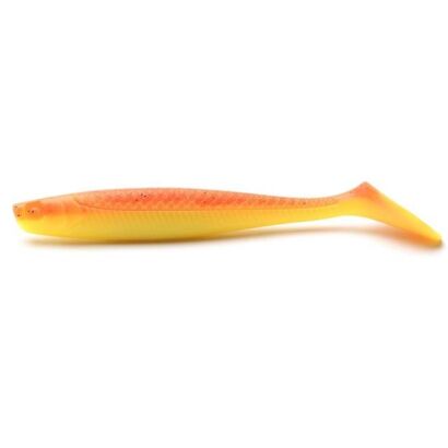 Guma Ron Thompson Slim Shad Paddle Tail 10cm, 7g - Orange/Yellow