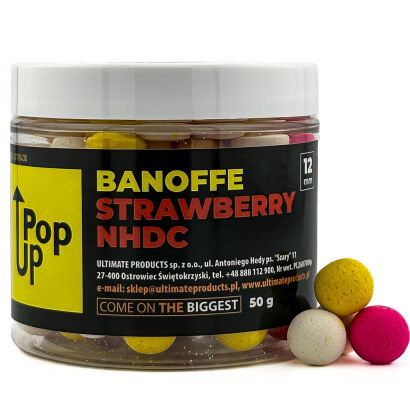 Kulki Ultimate Products Pop Up Banoffee Strawberry NHDC 12mm