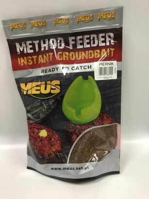 Zanęta Meus Method Feeder Instant Ready 700g - Piernik