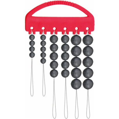 Koraliki Gumowe Konger Rubber Beads #3