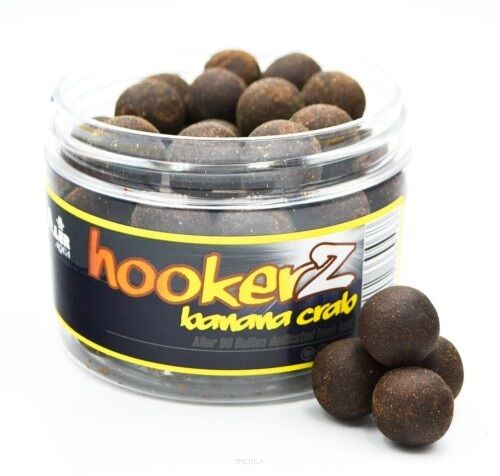 Kulki Haczykowe Massive Baits Karpiowe HOOKERZ Aller 90 Banana Crab Natural 18mm 300ml