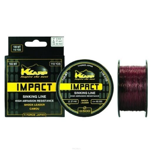 K-Karp Impact Shock Leader 100m 0.60mm