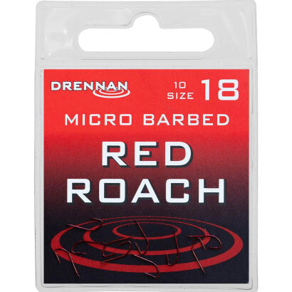 Haczyki Drennan Red Roach - 18