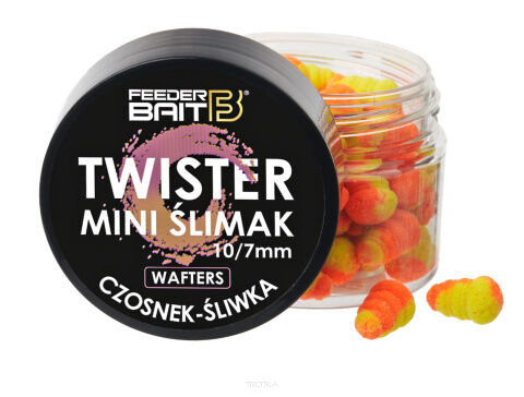 Przynęty do metody Feeder Bait Wafters Mini Ślimak - Czosnek&Śliwka