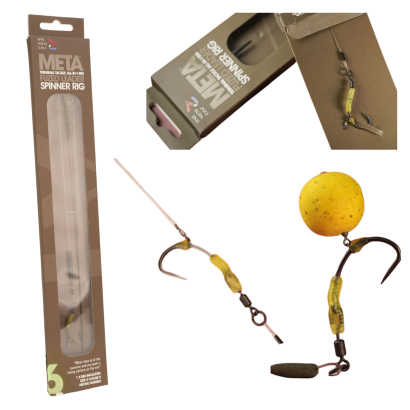 Przypon One More Cast Surrender All-In-1 Rigs Blend Fuzed Leader Leadclip Spinner Colne V Barbed - 6