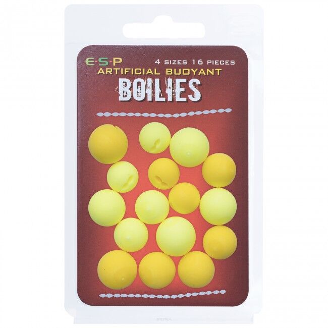 Kulki pływające ESP - Bouyant Boilies - Yellow/Fluo Yellow