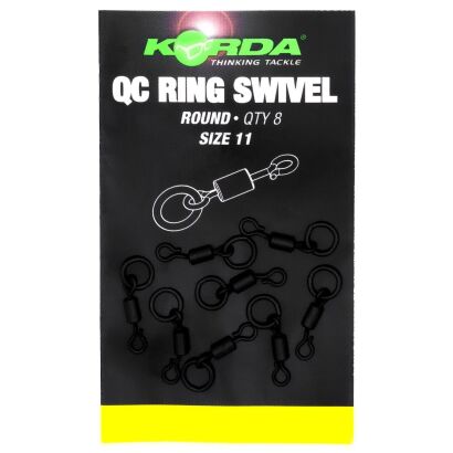 Krętliki Korda Quick Change Swivel Loop Fitting - 11