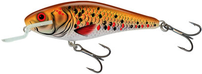 Salmo Executor Shallow Runner 5cm 5g Holographic Golden Back Floating wobler