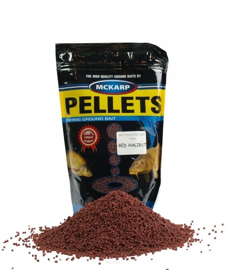 Pellet zanętowy MC Karp 2mm 500g - Red Halibut