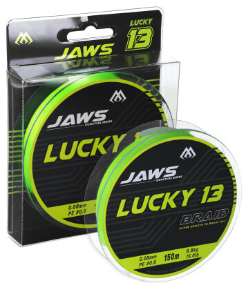 Plecionka Mikado Jaws Lucky 13 -150m/0.12 - fluo zielona